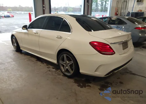 2018 Mercedes-Benz C 300 4Matic from USA, damaged, VIN 55SWF4KB1JU251819